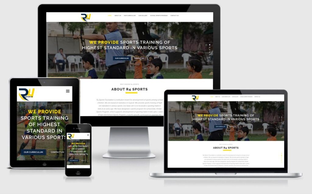 single page custom wordpress website